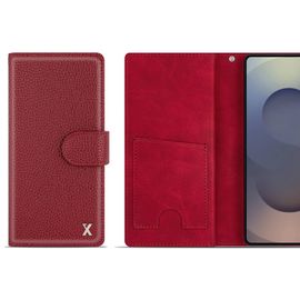 [S2B] Mia Galaxy Diary Case – Magnetic Holder, Slim Wallet Case with 9 Card Slots, 3 Bill Pockets, Wireless Charging Compatible - Made in Korea